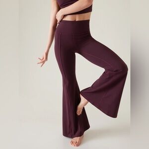 NWT athleta elation ultra flare pant petite medium black